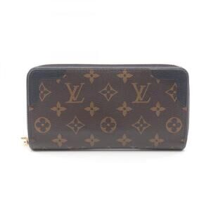 LOUIS VUITTON Brown Monogram Leather Wallet